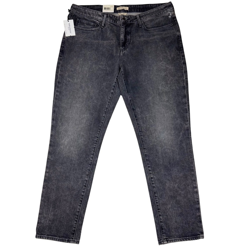 NWT Levi's Made & Crafted Marker Tapered‎ Jeans Boyfriend Womens 31 (35x29) Grey